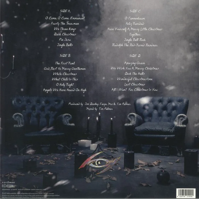 Back cover — TARJA — Score For A Dark Christmas