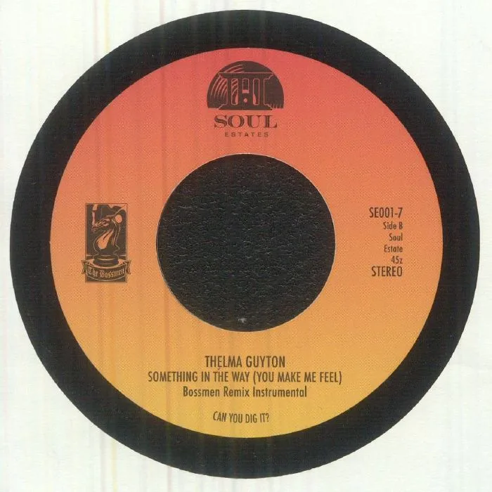 Back cover — Thelma GUYTON — Something In The Way (You Make Me Feel)
