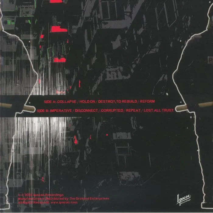 Back cover — HUMAN IMPACT — Gone Dark