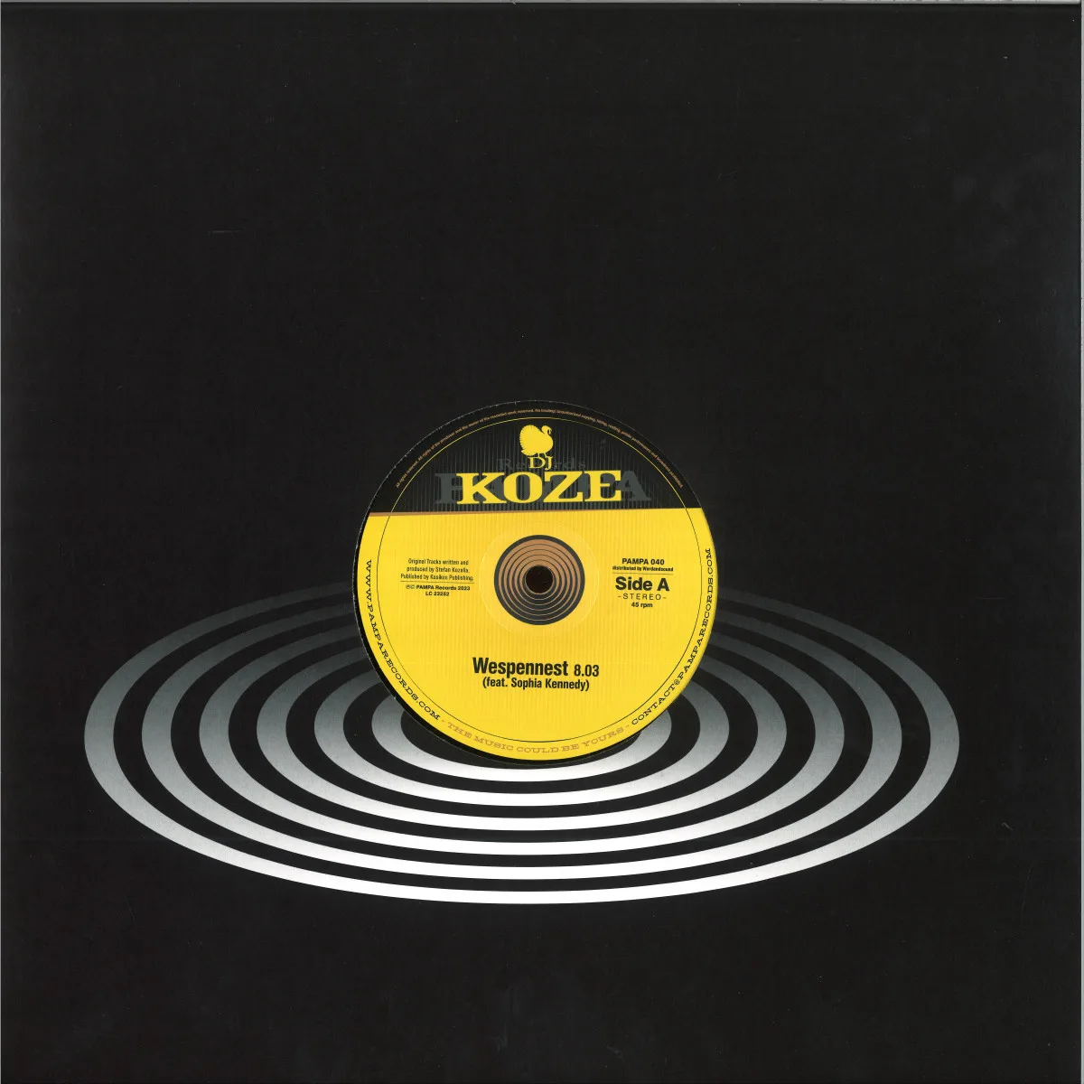 Лицевая сторона обложки — Dj Koze — Wespennest EP