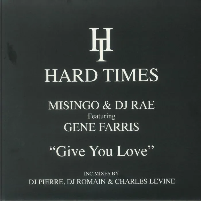 Лицевая сторона обложки — MISINGO & DJ RAE / GENE FARRIS — Give You Love (B-STOCK)