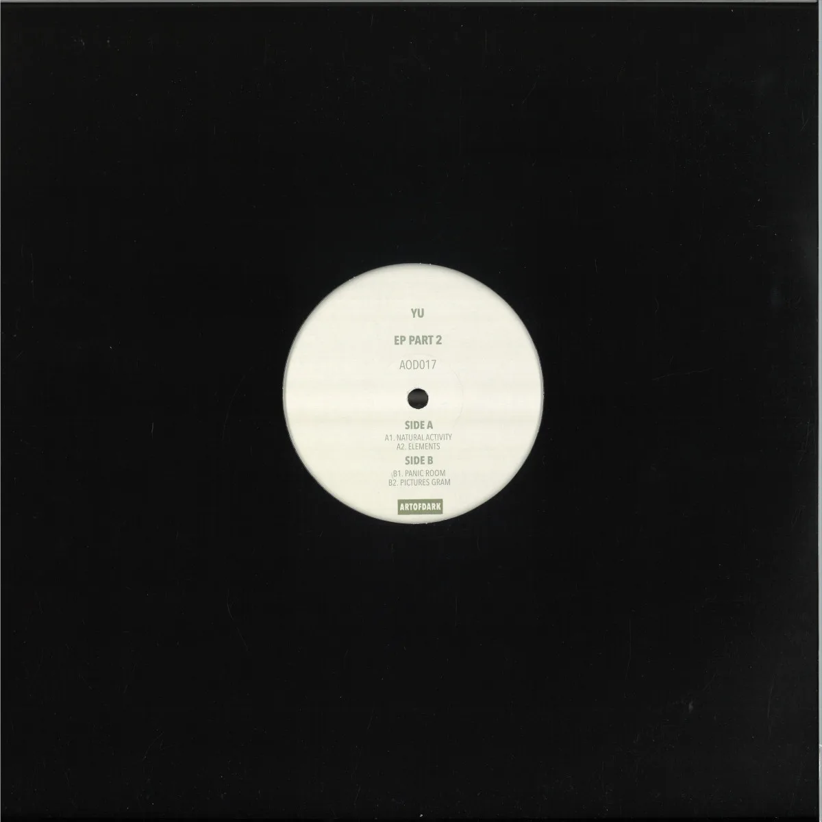 Back cover — Yu — EP II