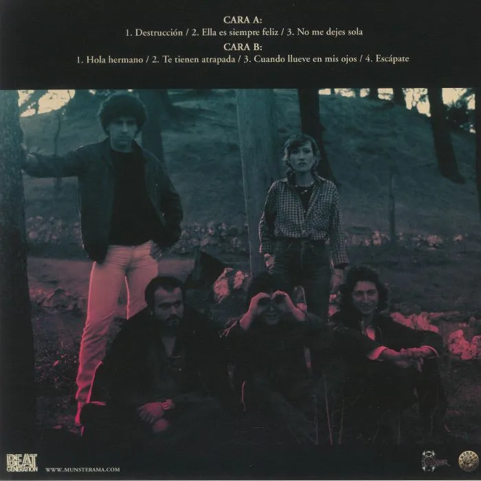 Back cover — MALENA Y BELCEBU — Destruccion