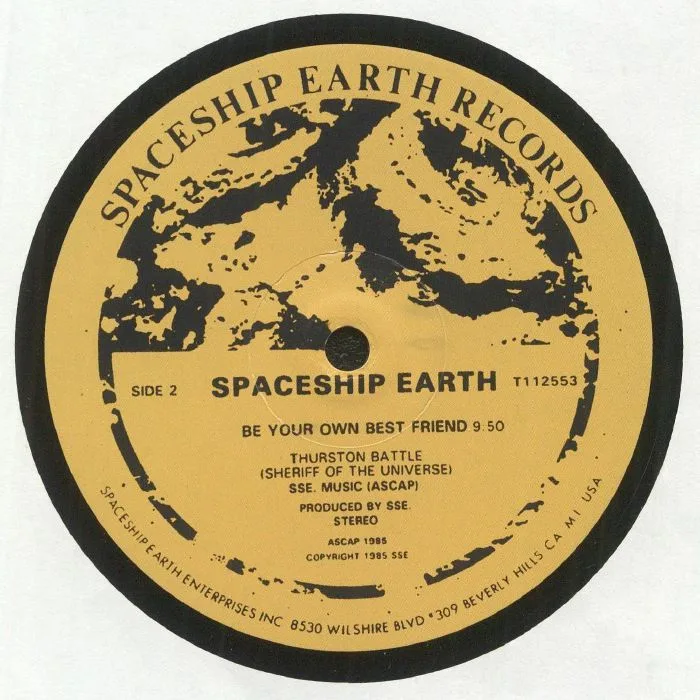 Обратная сторона обложки — SPACESHIP EARTH — Midnight Express (To Love City)