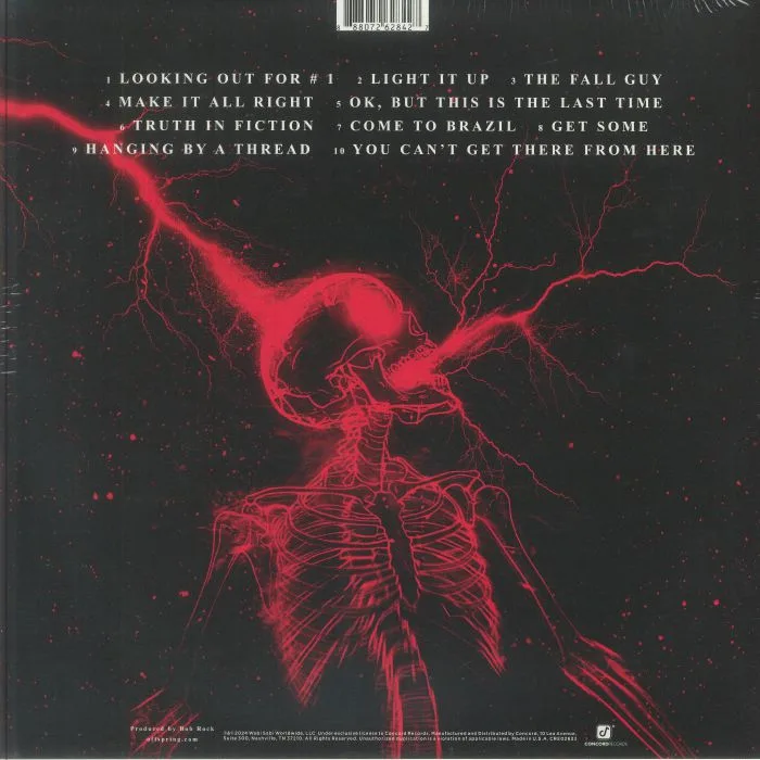Обратная сторона обложки — The OFFSPRING — Supercharged