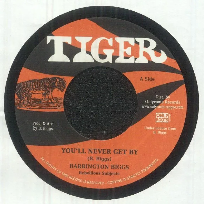 Barrington BIGGS / REBELLIOUS SUBJECTS — You'll Never Get By