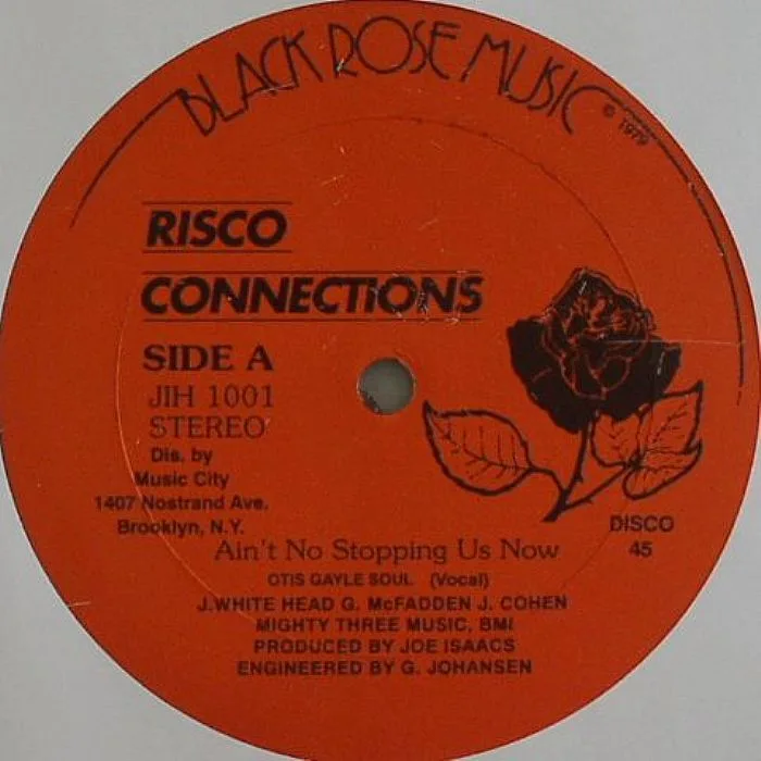 Лицевая сторона обложки — RISCO CONNECTION — Ain't No Stoppin Us Now