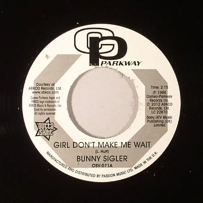 Bunny SIGLER — Girl Don't Make Me Wait