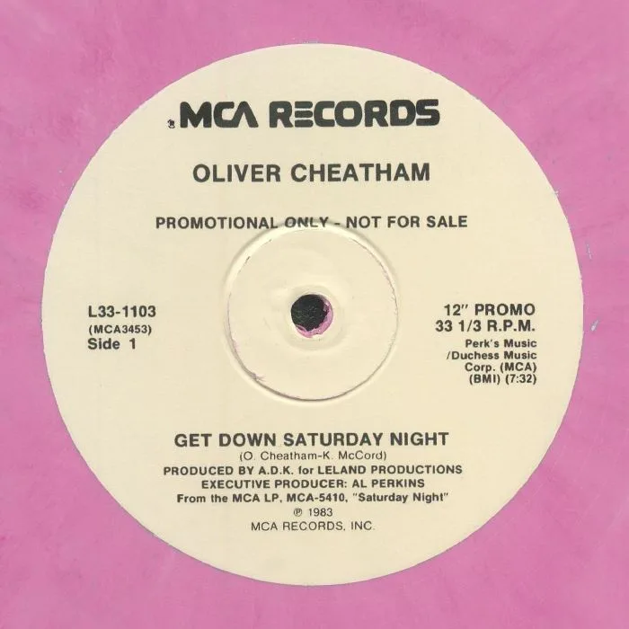 Oliver CHEATHAM — Get Down Saturday Night