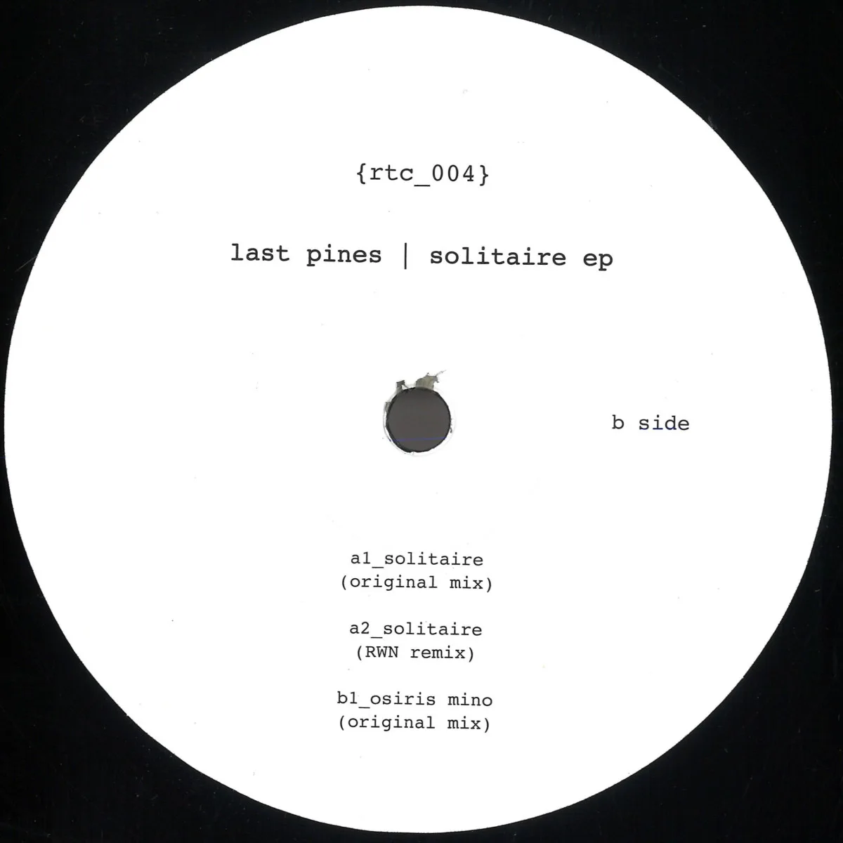 Last Pines — Solitaire EP