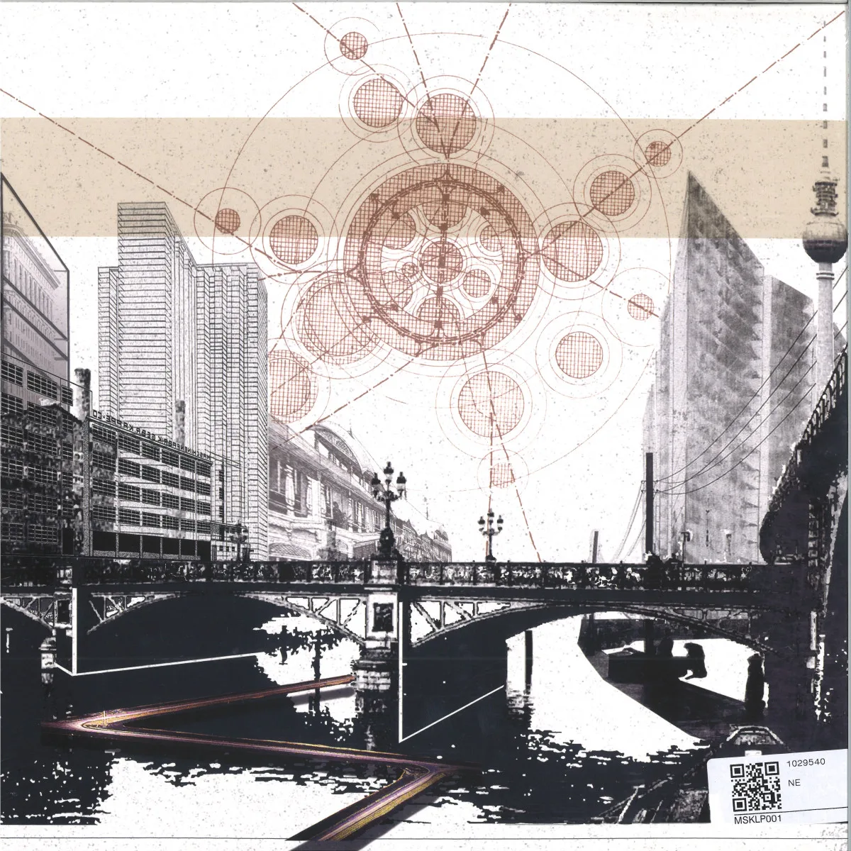 Обратная сторона обложки — Zentaskai — The Architecture Of The Mind LP 3x12"