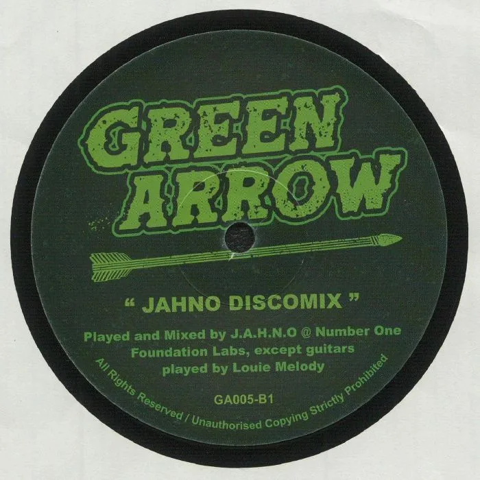 Обратная сторона обложки — GREEN ARROW POSSE / PRINCE MALACHI / JAHNO — GA Posse