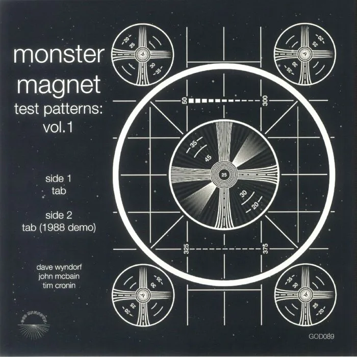 Обратная сторона обложки — MONSTER MAGNET — Test Patterns: Vol 1