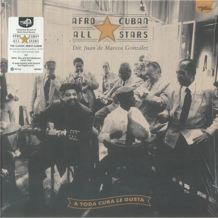 Front cover — AFRO CUBAN ALL STARS — A Toda Cuba Le Gusta (30th Anniversary Edition)