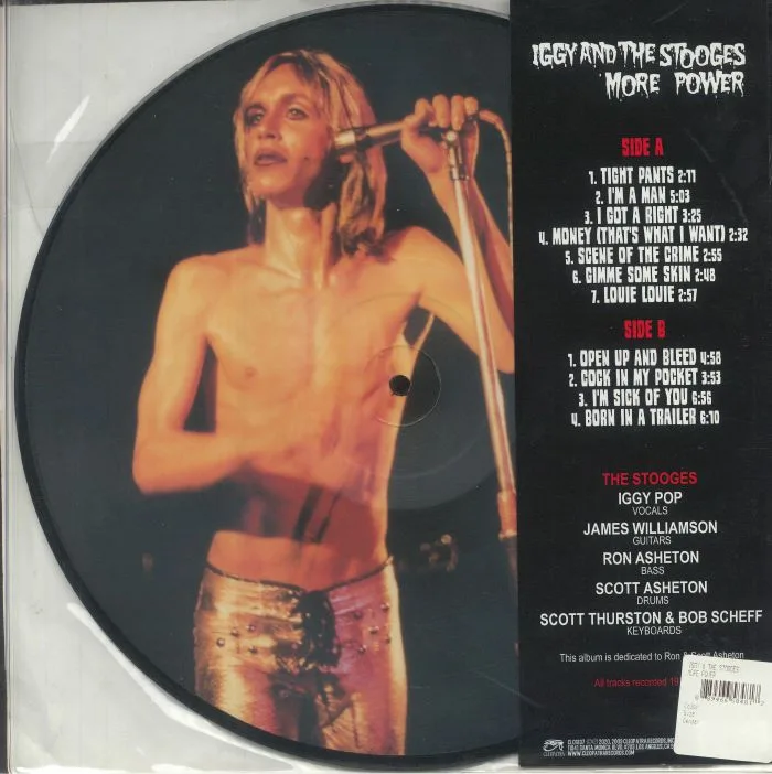 IGGY & THE STOOGES — More Power (reissue)