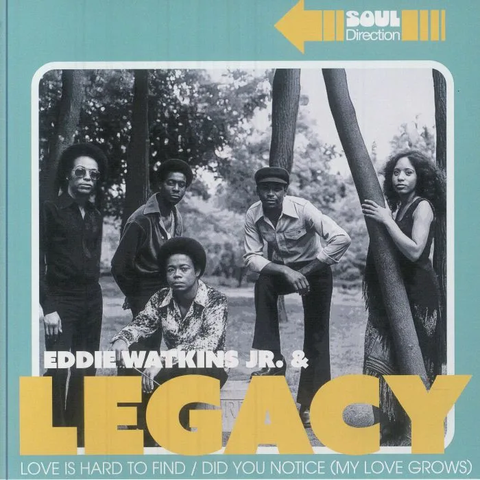 Front cover — Eddie WATKINS Jr / LEGACY — Love Is Hard To Find