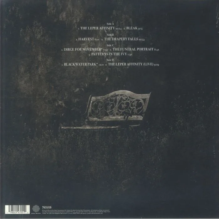 Back cover — OPETH — Blackwater Park (reissue)