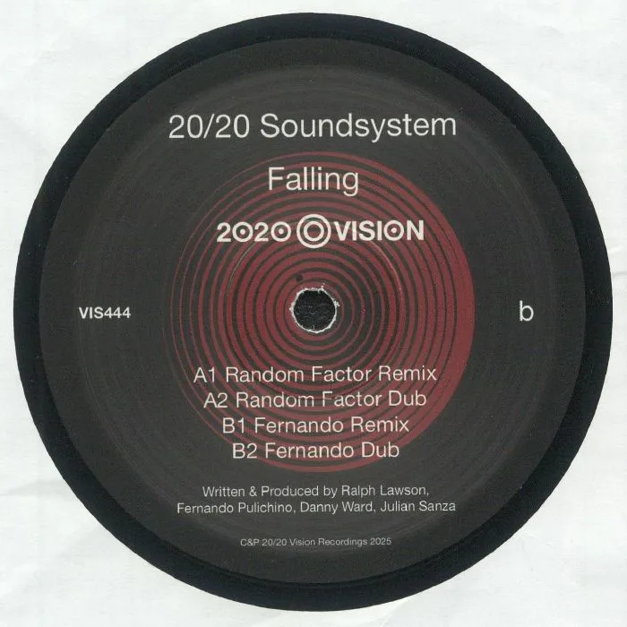Обратная сторона обложки — 2020 SOUNDSYSTEM — Falling (feat Random Factor, Fernando remixes)