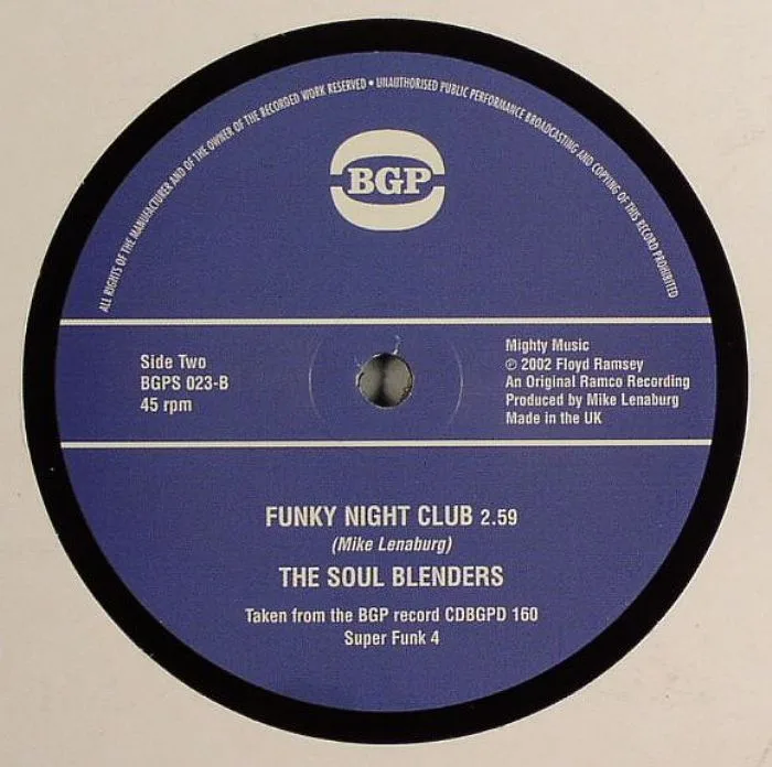 Back cover — The SOUL BLENDERS — Bending Soul