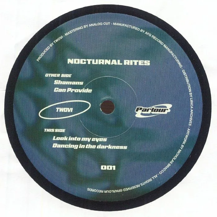 Лицевая сторона обложки — TWOVI — Nocturnal Rites