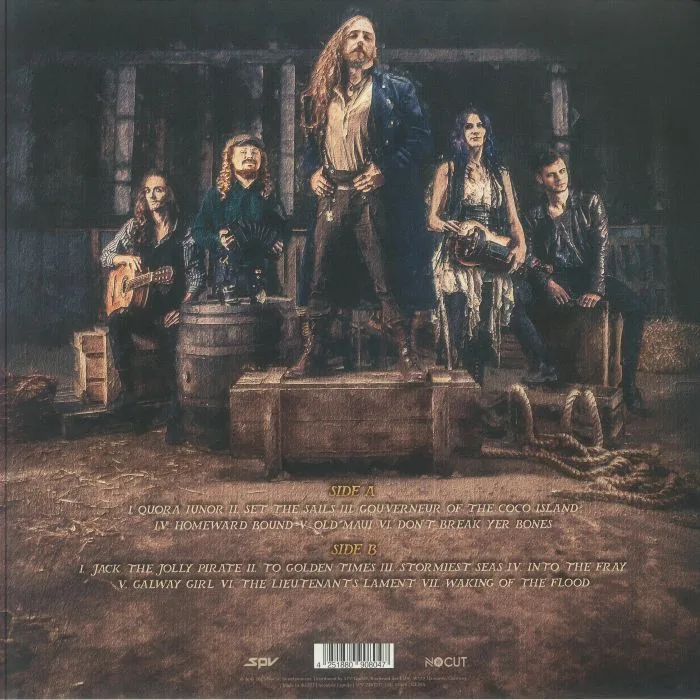 Back cover — STORM SEEKER — Set The Sails