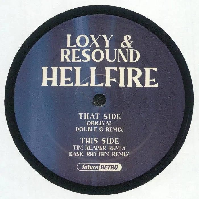 Обратная сторона обложки — LOXY & RESOUND — Hellfire