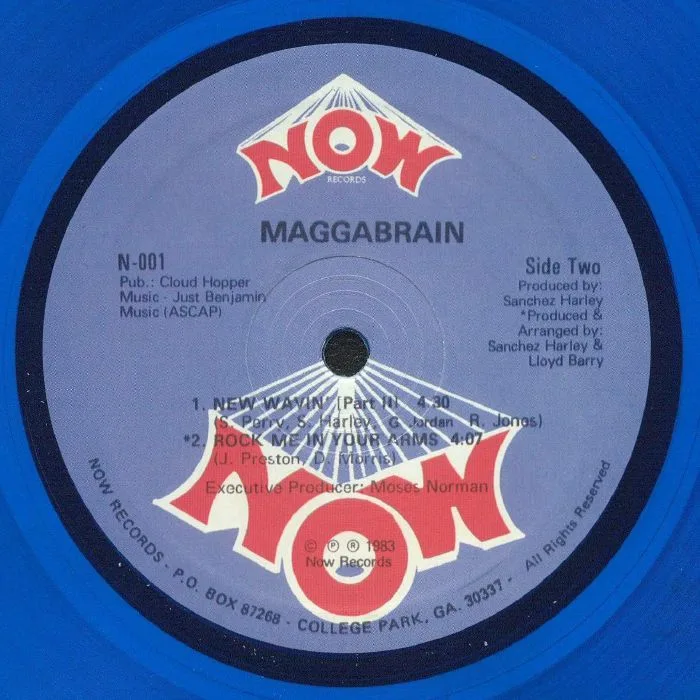 Back cover — MAGGABRAIN — New Wavin'