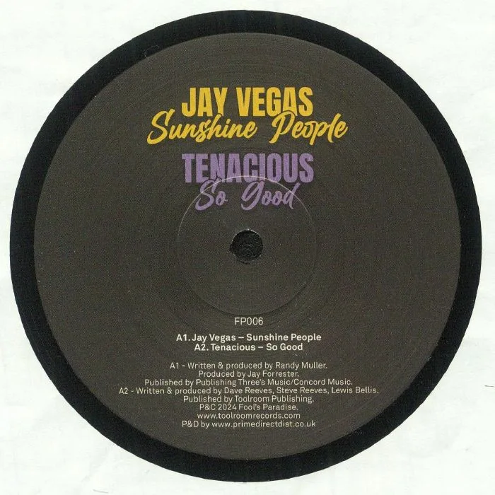 Jay Vegas,Tenacious,Sgt SlickandTommy Glasses — Fool's Paradise Sampler Vol. 5