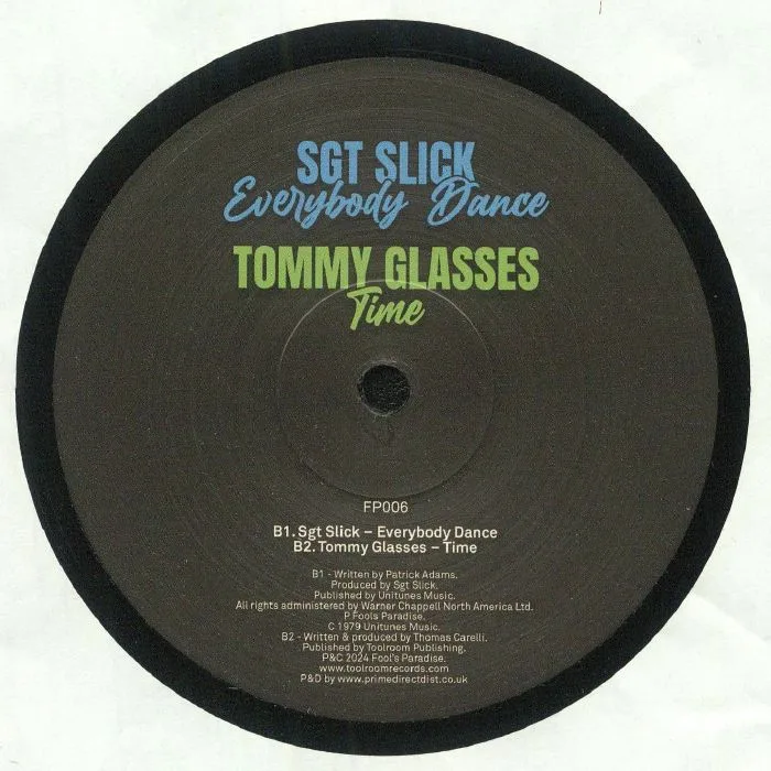 Обратная сторона обложки — Jay Vegas,Tenacious,Sgt SlickandTommy Glasses — Fool's Paradise Sampler Vol. 5