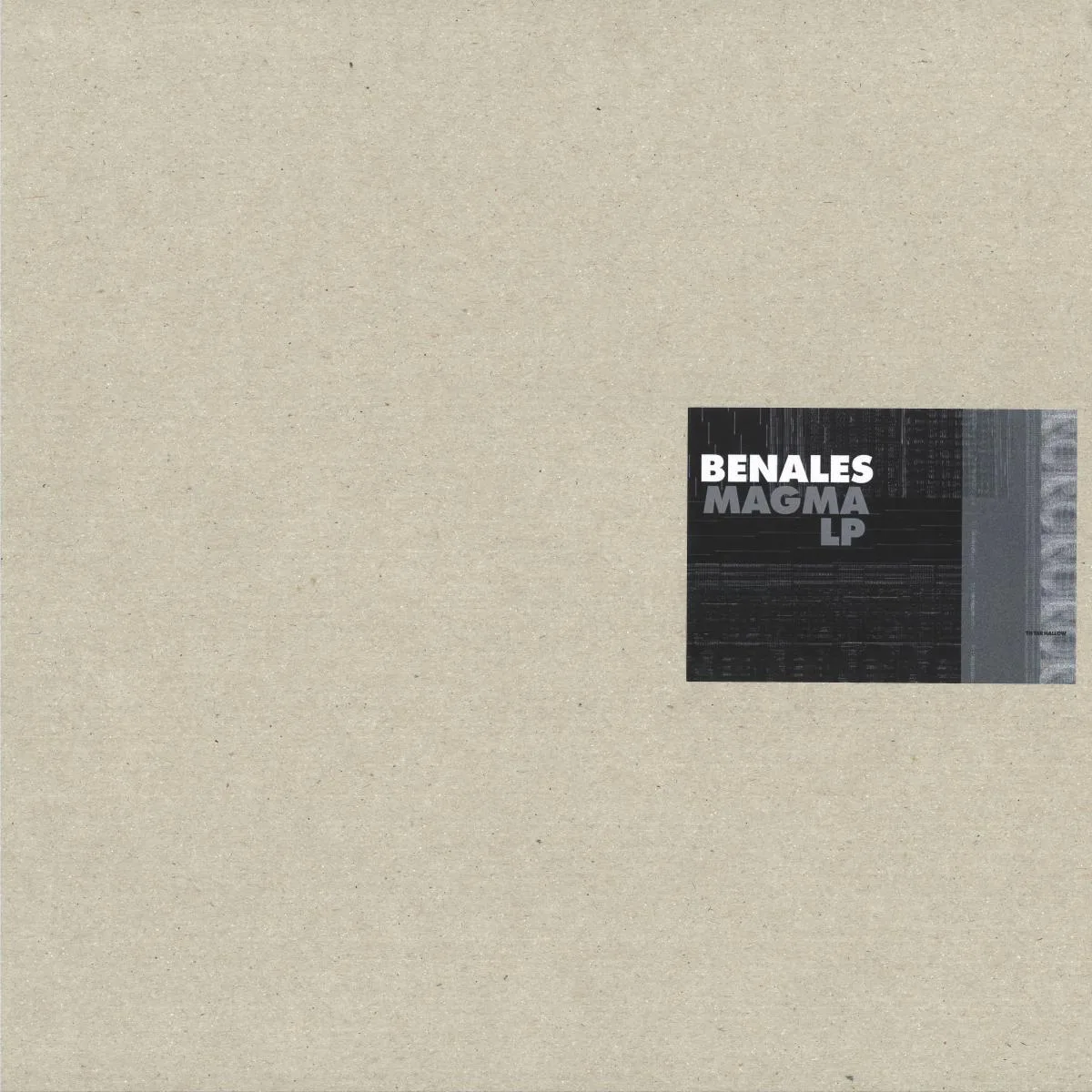 Benales — Tar LP 3 (3x12")