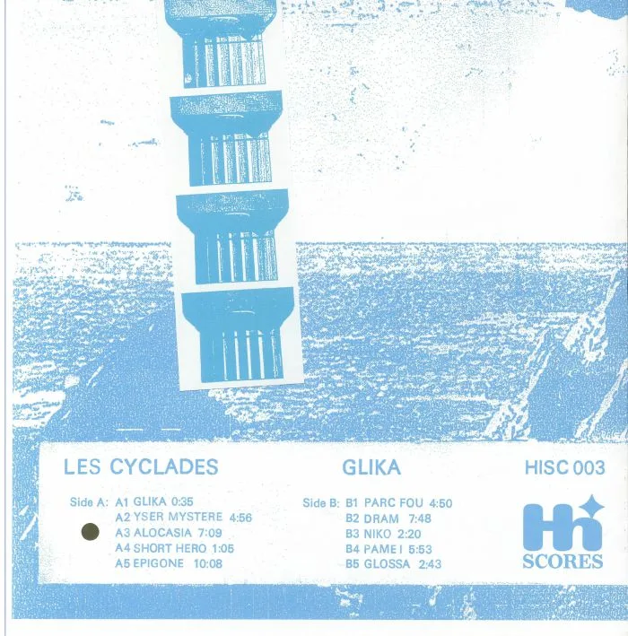 Back cover — LES CYCLADES — Glika