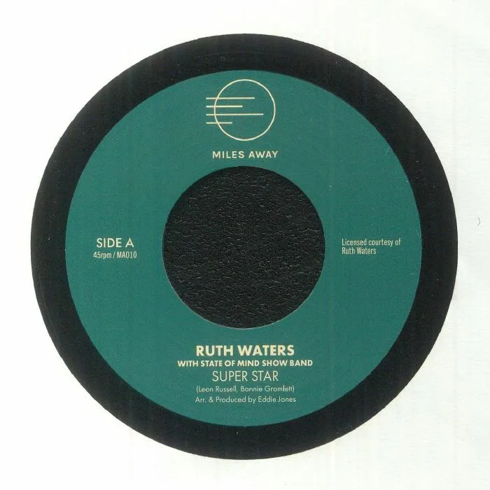 Front cover — Ruth WATERS feat STATE OF MIND SHOW BAND — Super Star