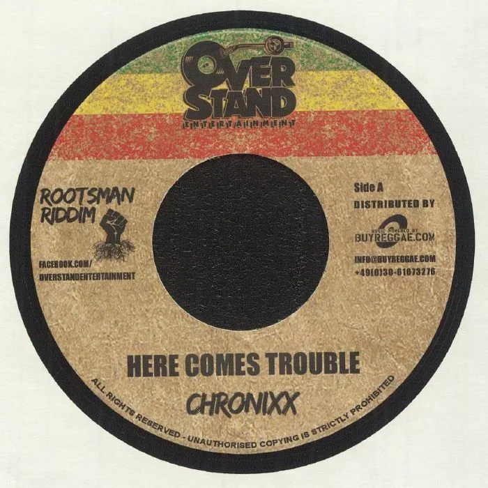 CHRONIXX — Here Comes Trouble (Rootman Riddim)
