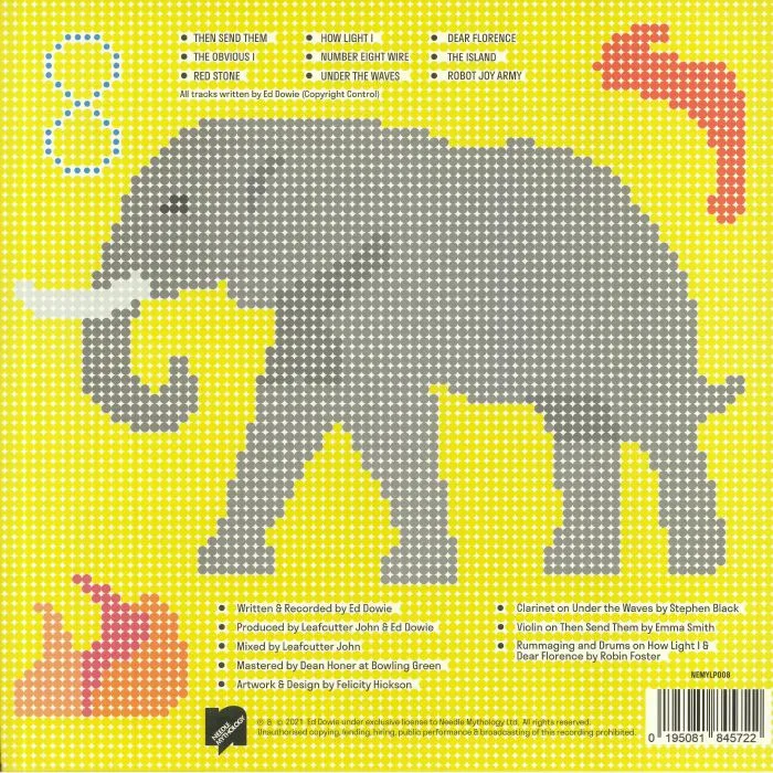 Back cover — Ed DOWIE — The Obvious I