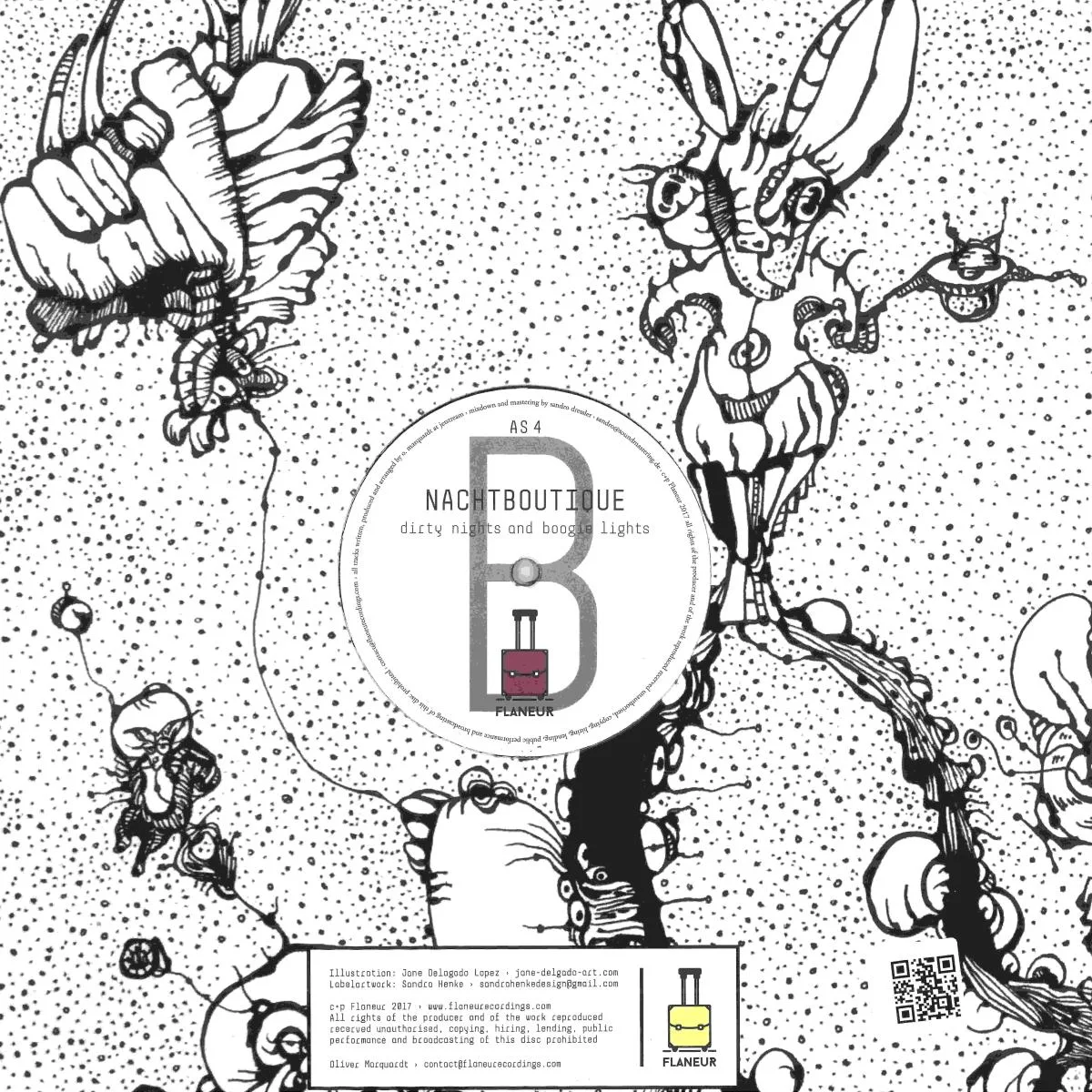 Back cover — Nachtboutique — Dirty Night´s and Boogie Lights - Album Sampler 4