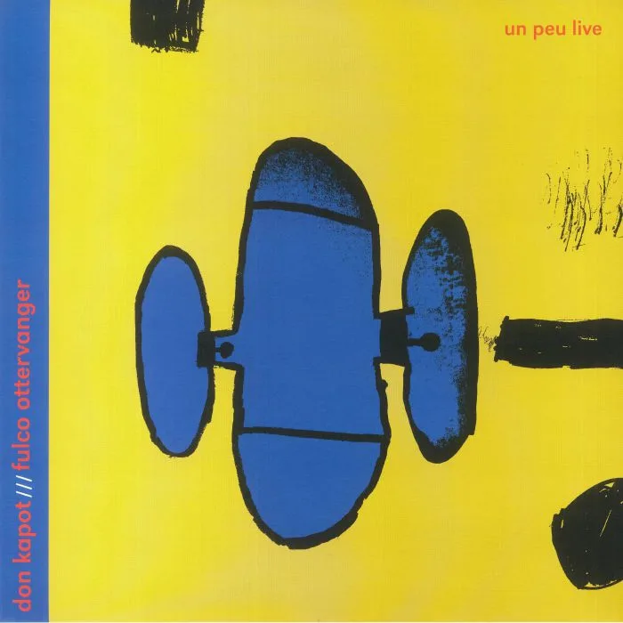Front cover — DON KAPOT / FULCO OTTERVANGER — Un Peu Live