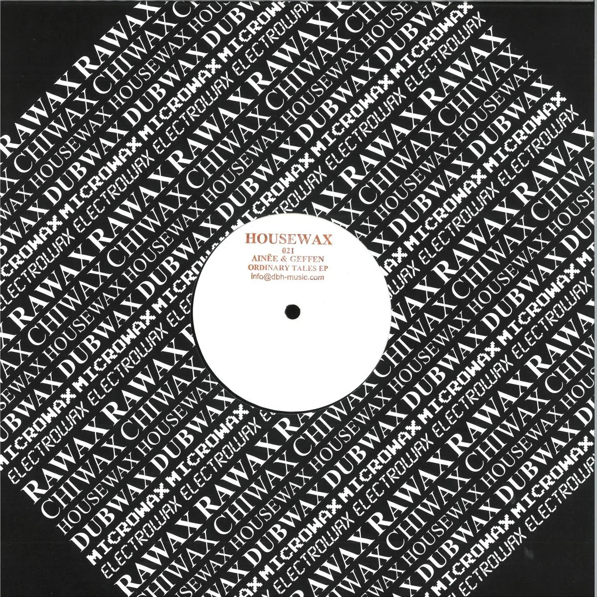 Лицевая сторона обложки — Aineé & Geffen — Ordinary Tales Ep