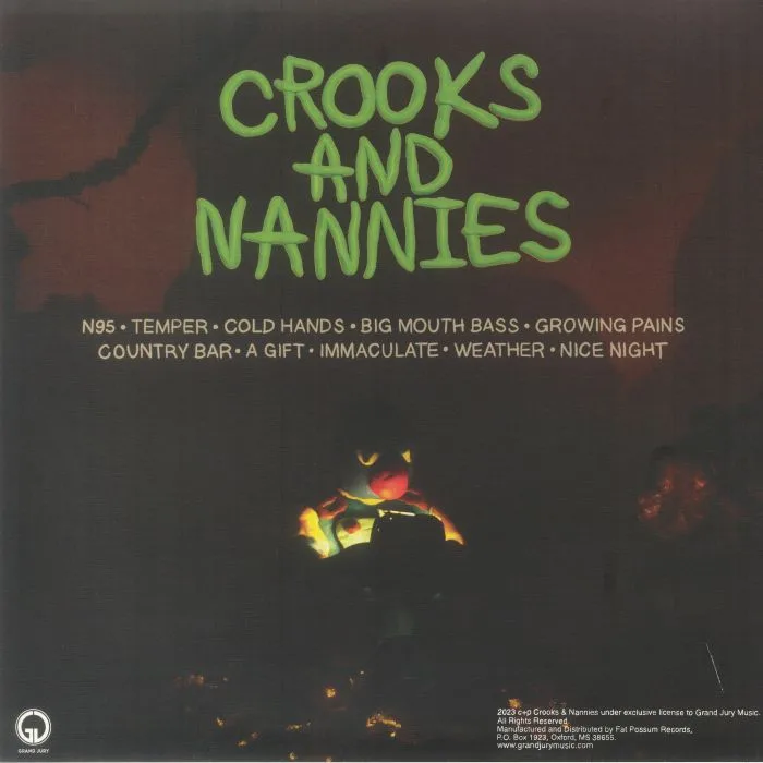 Обратная сторона обложки — CROOKS & NANNIES — Real Life
