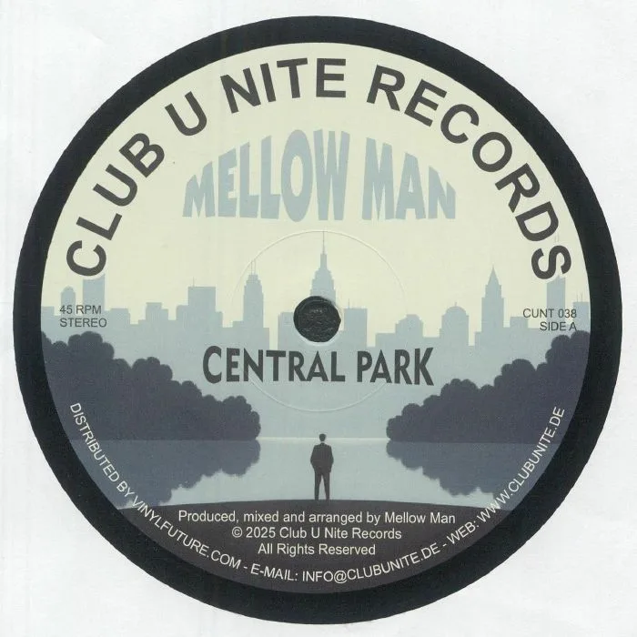 Front cover — MELLOW MAN — Central Park EP