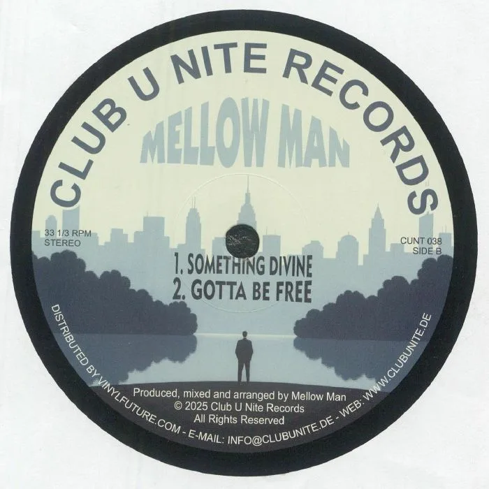 Back cover — MELLOW MAN — Central Park EP