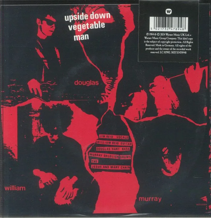 Back cover — The JESUS & MARY CHAIN — Upside Down (40th Anniversary Edition)