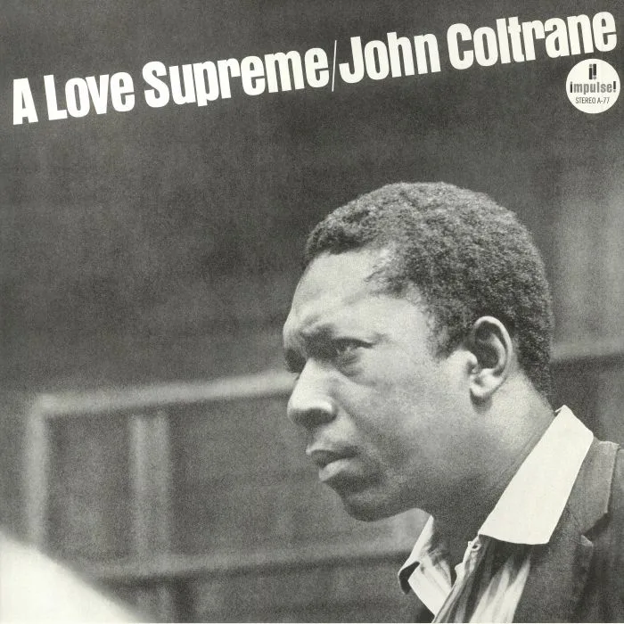 Лицевая сторона обложки — John COLTRANE — A Love Supreme (reissue)