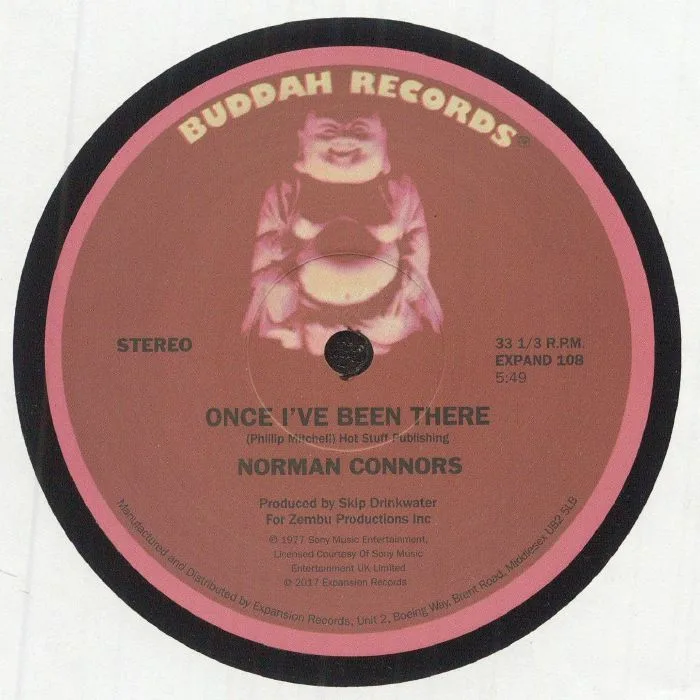 Лицевая сторона обложки — Norman CONNORS — Once I've Been There (reissue)