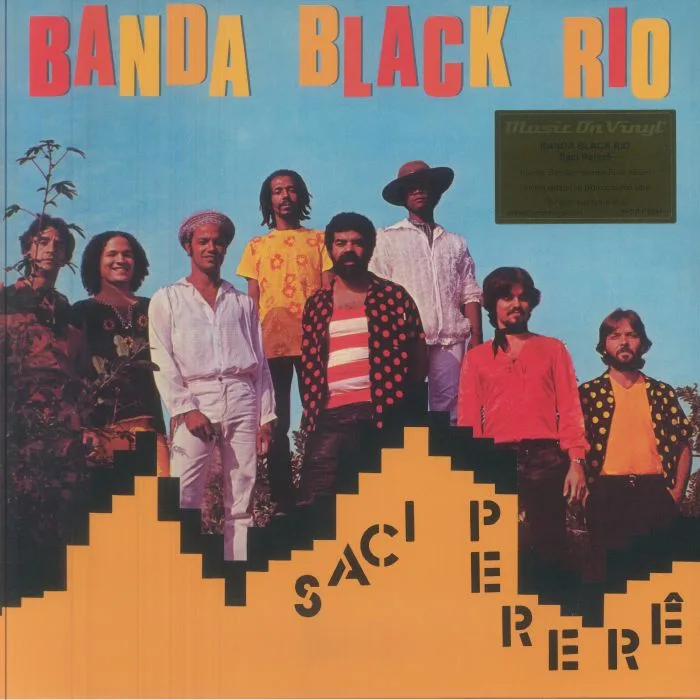 Front cover — BANDA BLACK RIO — Saci Perere