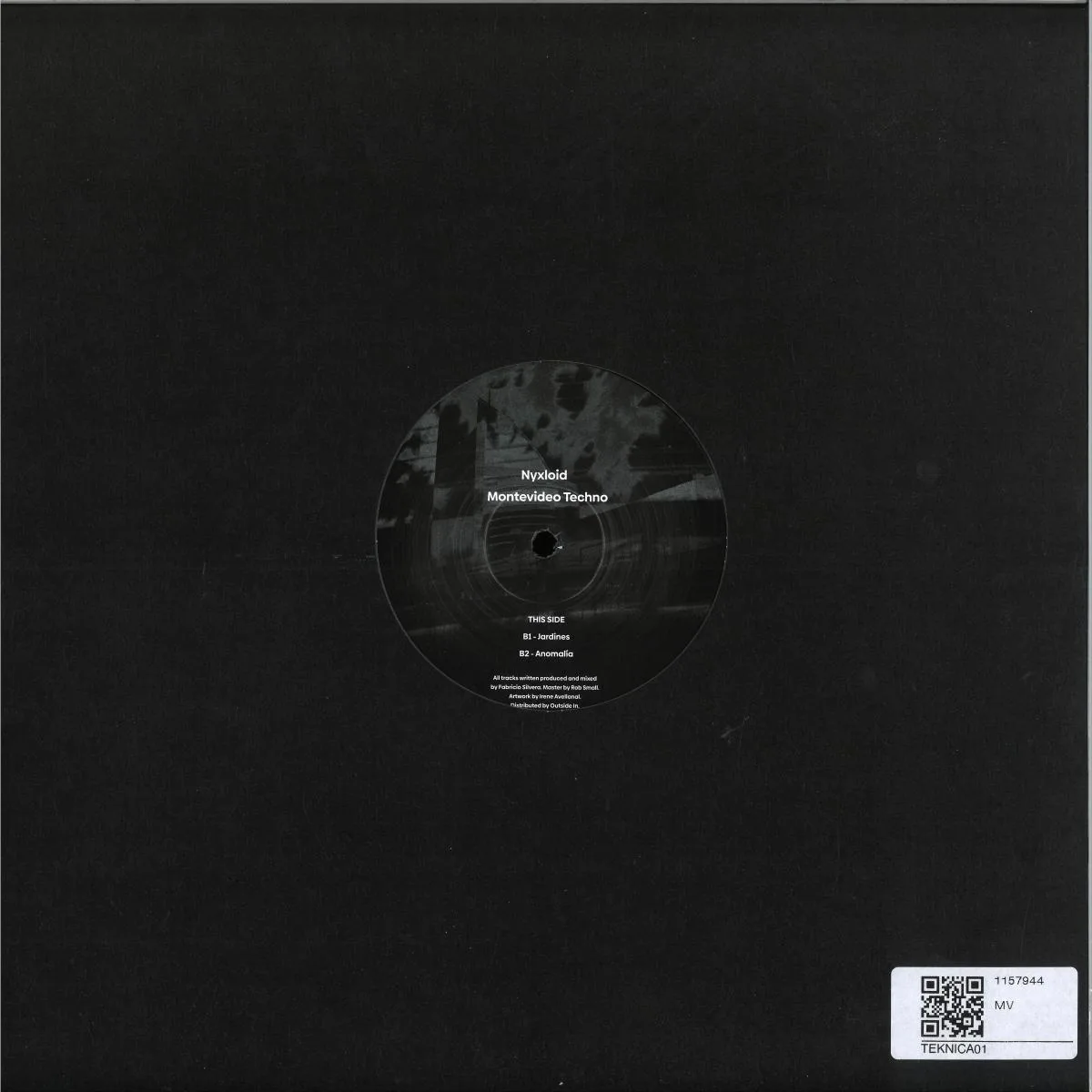 Back cover — Nyxloid — Montevideo Techno