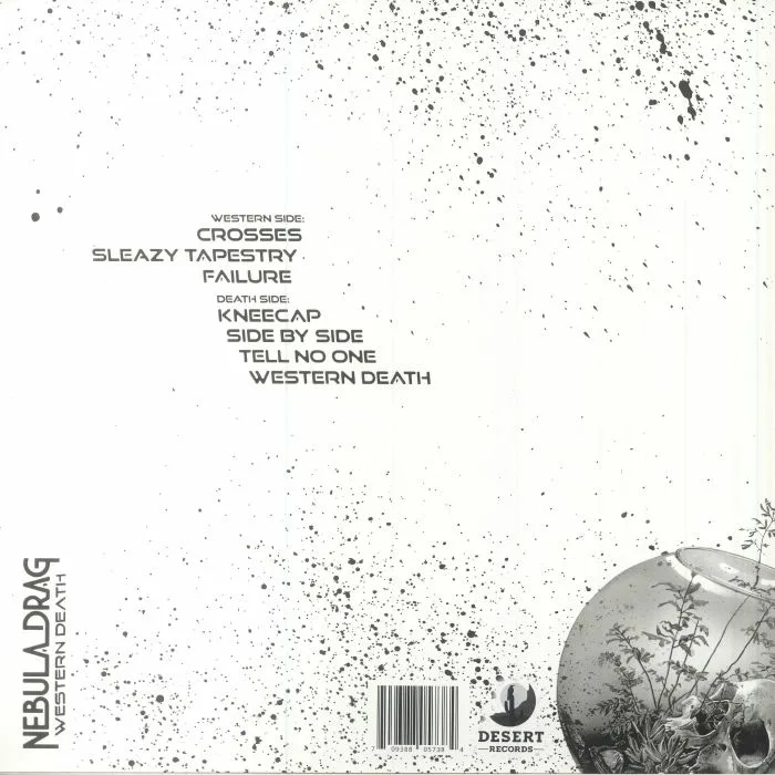 Back cover — NEBULA DRAG — Western Death