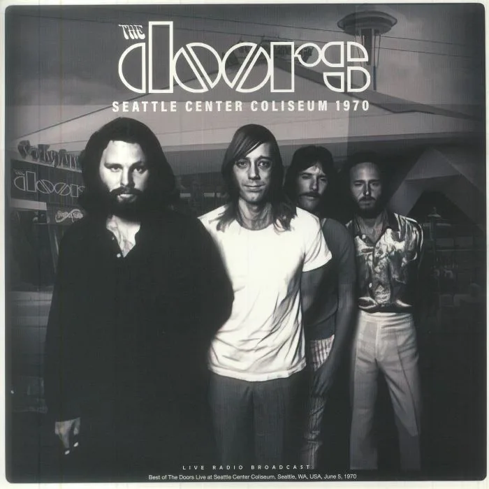 Front cover — The DOORS — Live At Seattle Centre Coliseum 1970