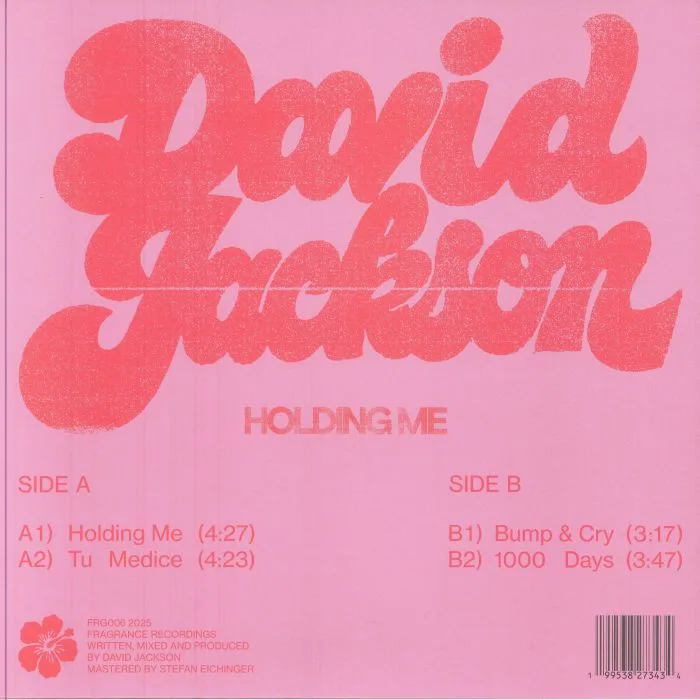 Обратная сторона обложки — David JACKSON — Holding Me