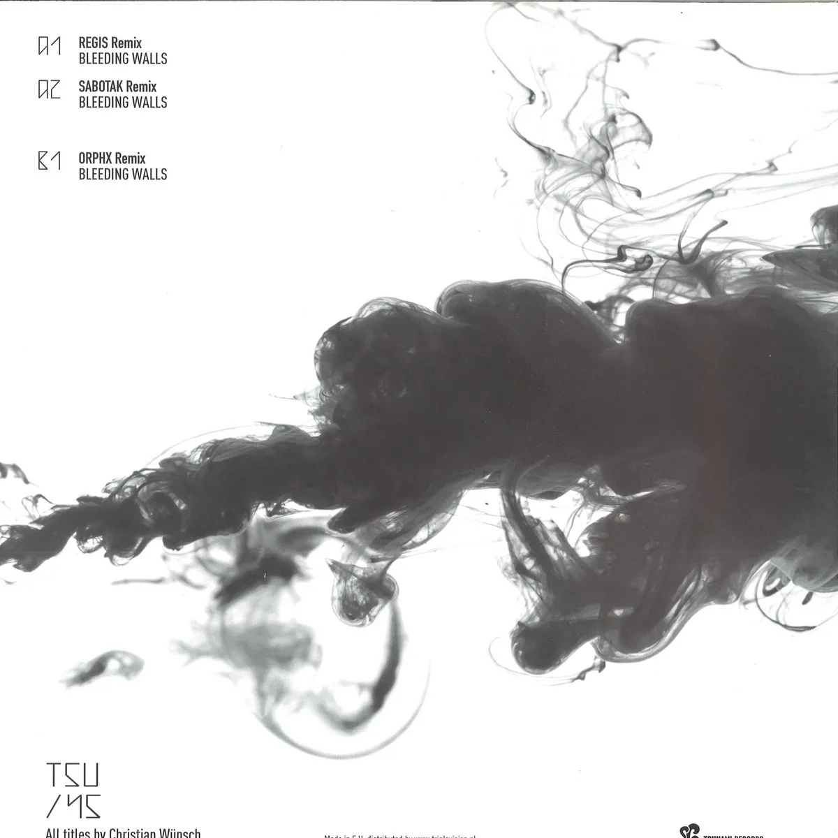 Back cover — Christian Wünsch — Sadistic Rituals: The Remixes part 1