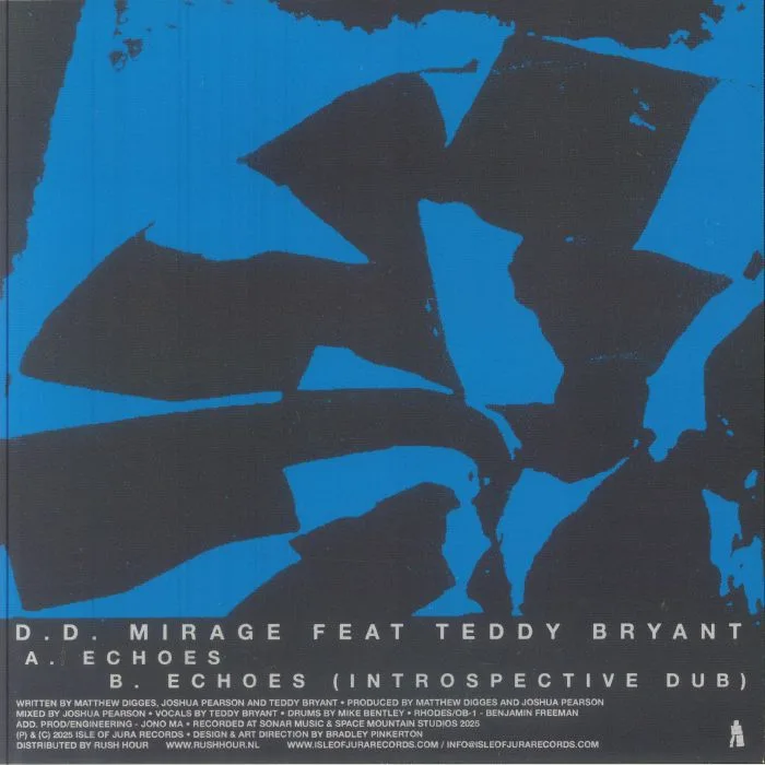 Back cover — DD MIRAGE feat TEDDY BRYANT — Echoes